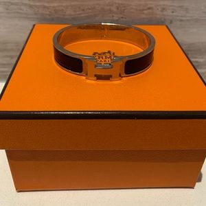 Authentic Hermès Clic Clac Bracelet